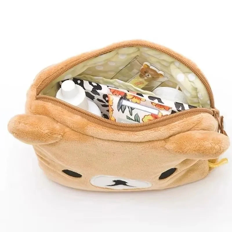 New Rilakkuma Cute Makeup Organizer Bag