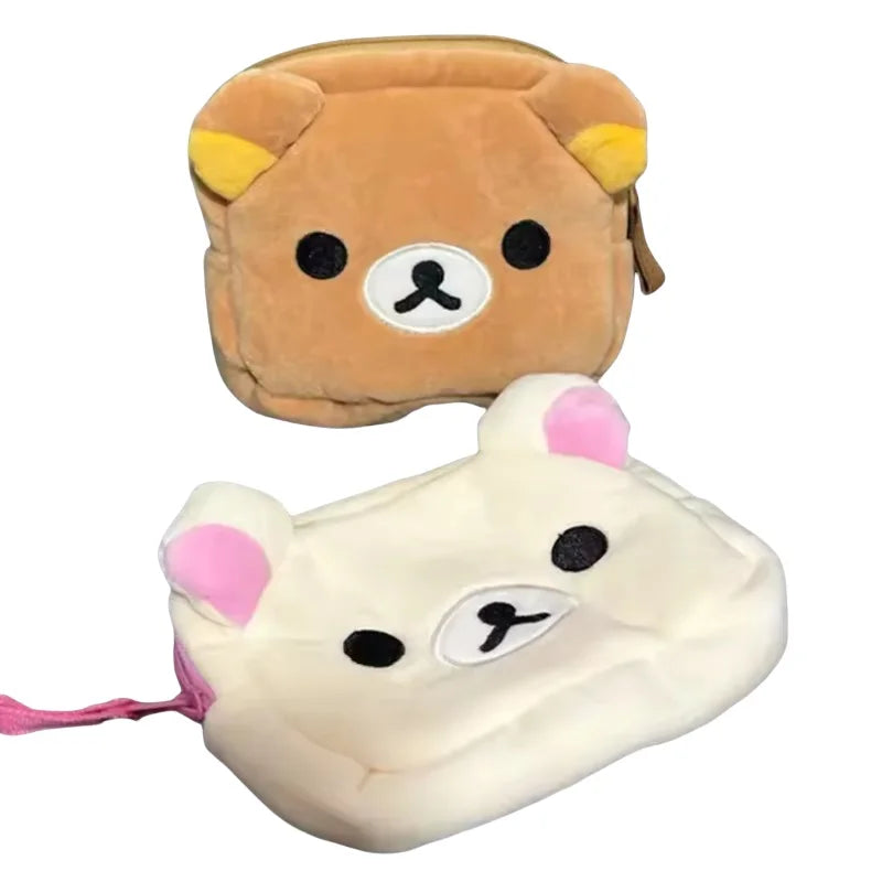 New Rilakkuma Cute Makeup Organizer Bag